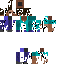 Glitch code Herobrine Skin 5