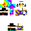Rainbow Anime Girl Skin 5